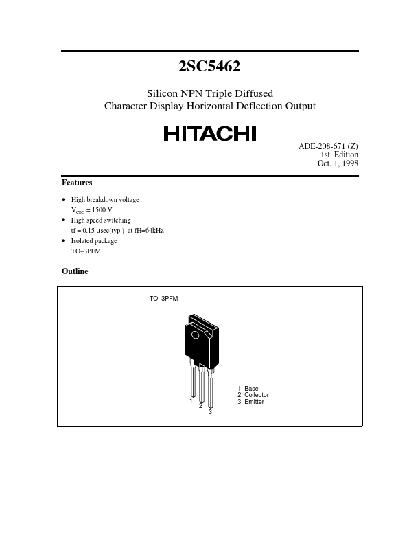 2SC5462 Hitachi