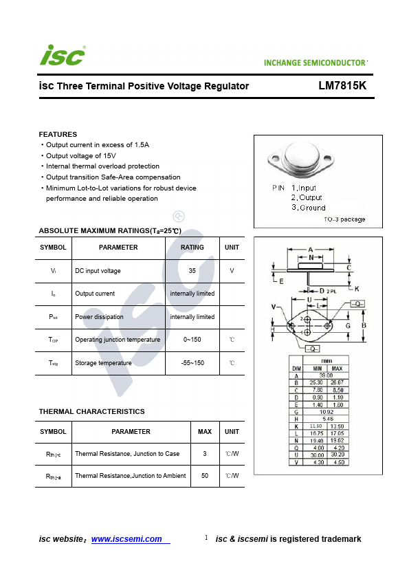 LM7815K