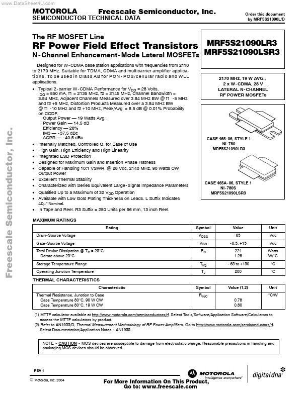 MRF5S21090LSR3