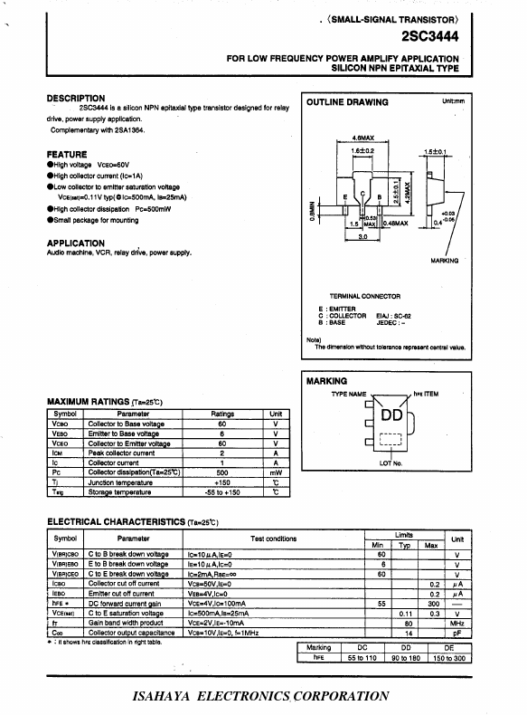 2SC3444 ETC