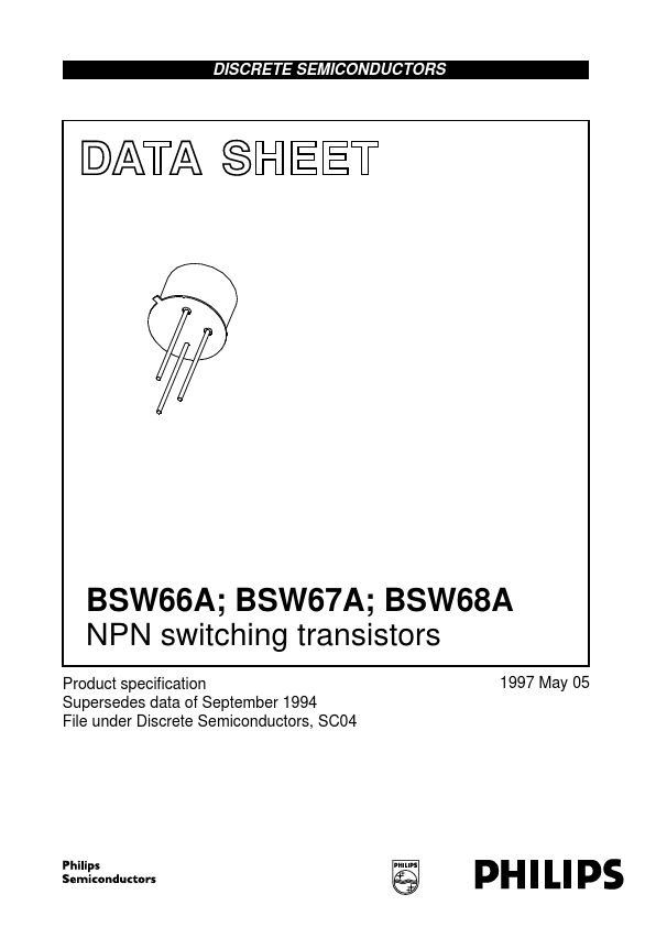 BSW66A NXP