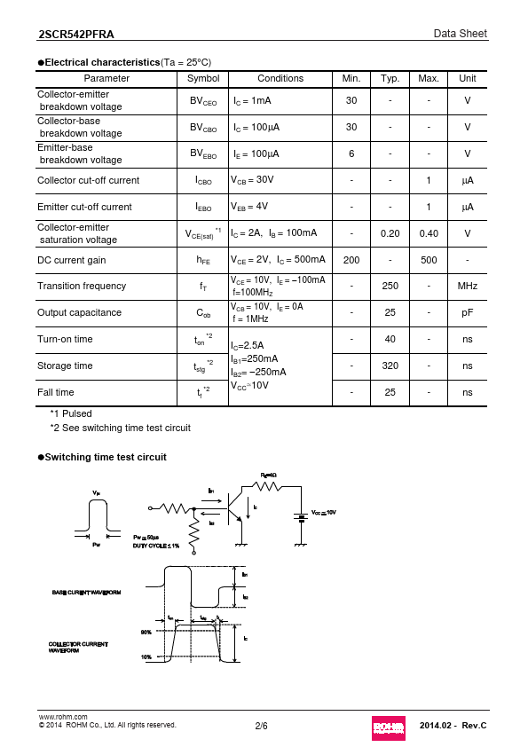 2SCR542PFRA