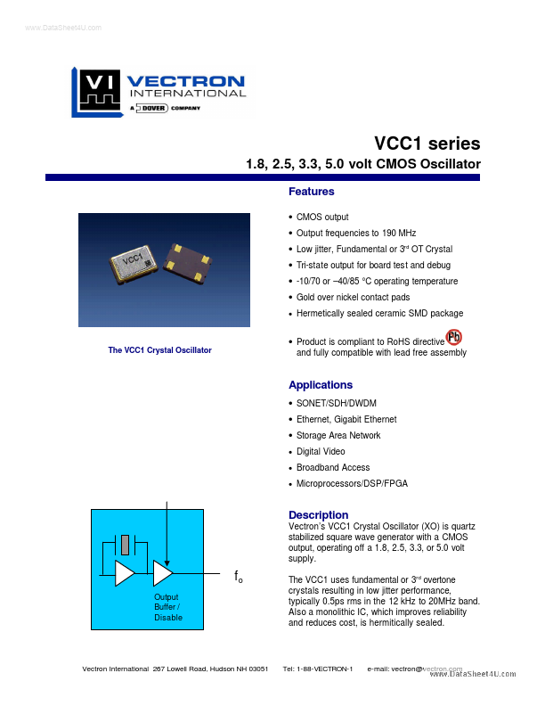 VCC1-B3A-125M00