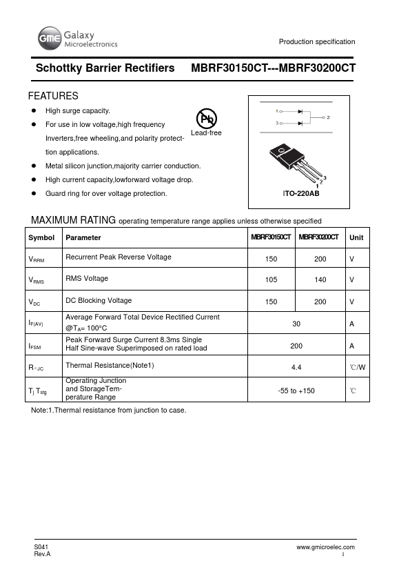 MBRF30200CT