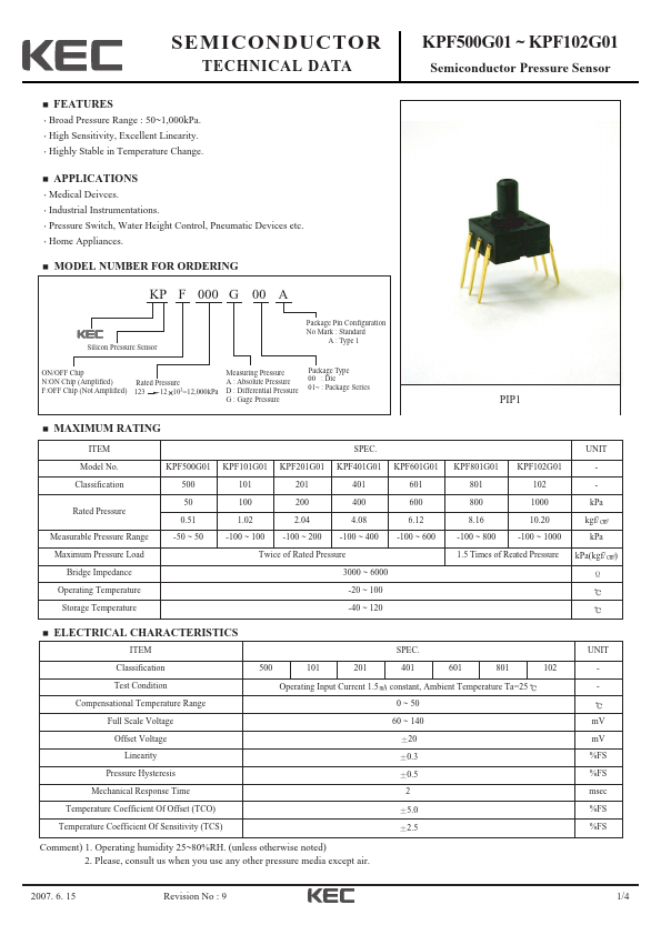 KPF101G01