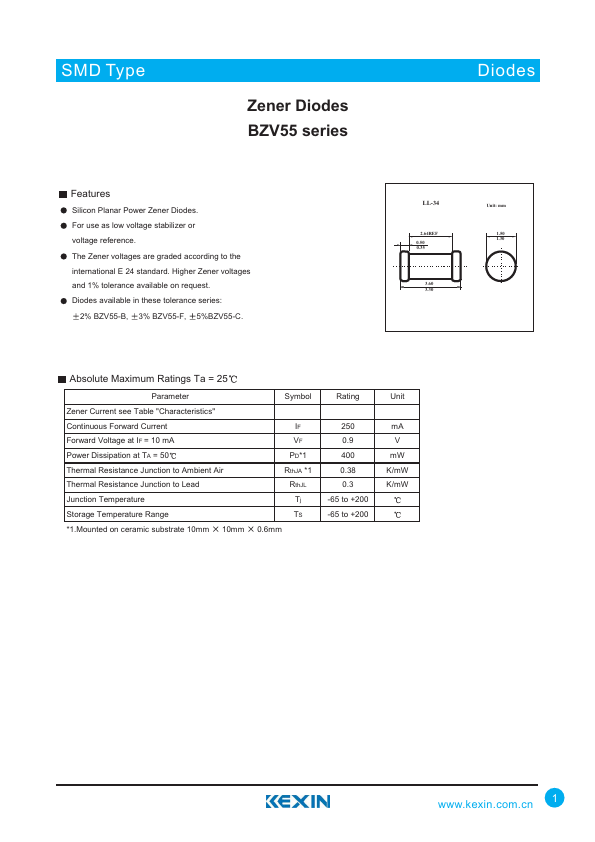 BZV55-C5V1 Kexin