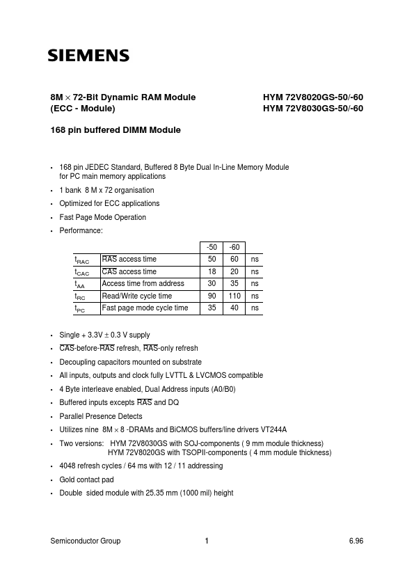 HYM72V8020GS-50