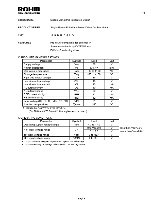 BD6974FV Rohm