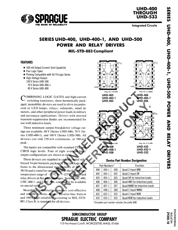 <?=UHD-407?> डेटा पत्रक पीडीएफ