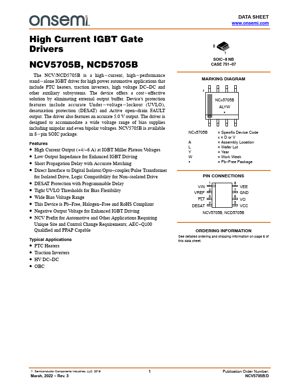 <?=NCD5705B?> डेटा पत्रक पीडीएफ