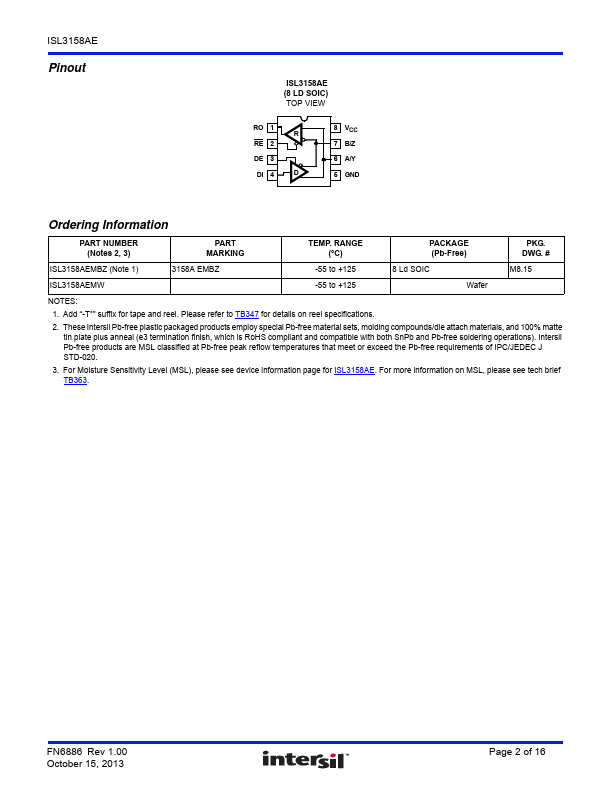 ISL3158AE