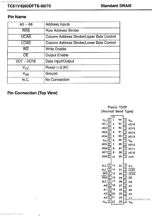 TC51V4260DFTS-70