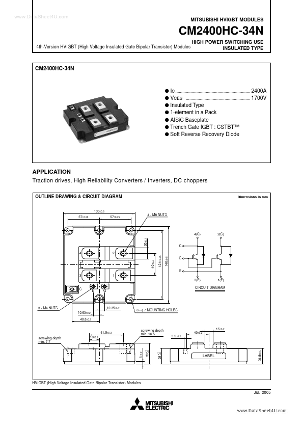 <?=CM2400HC-34N?> डेटा पत्रक पीडीएफ