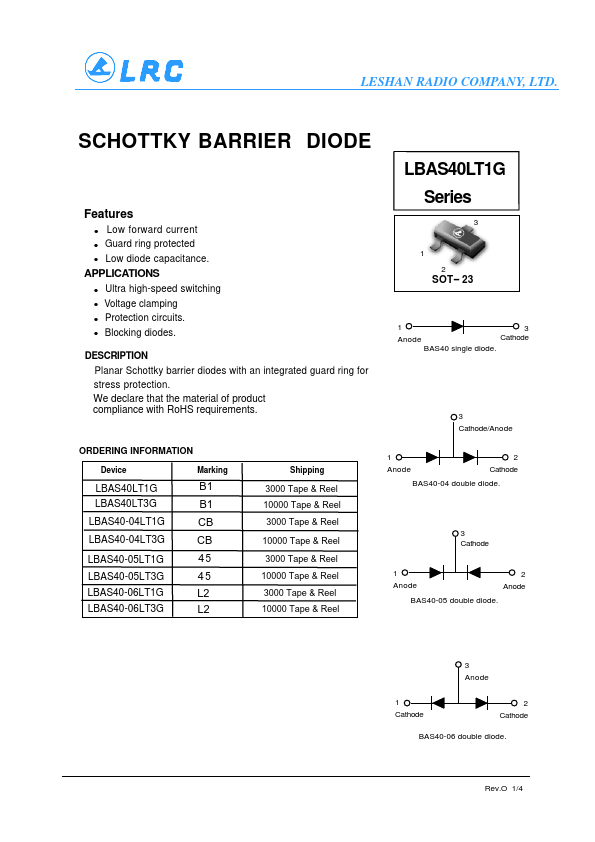 LBAS40-04LT1G