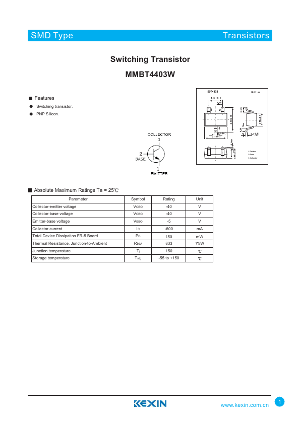 MMBT4403W