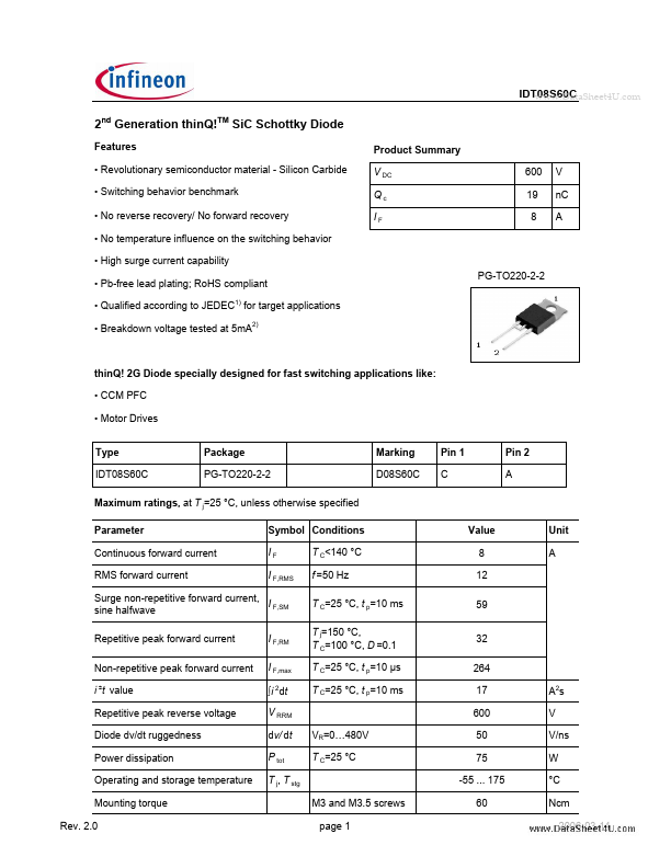 IDT08S60C