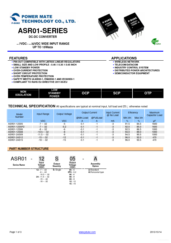 ASR01-12S5P2