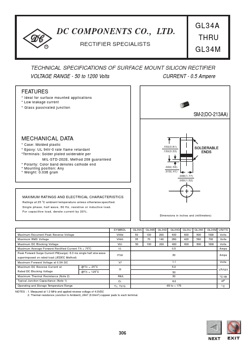 GL34A Dc Components