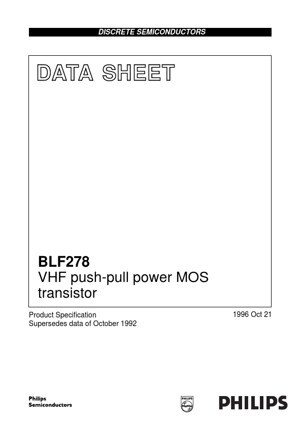 BLF278 NXP