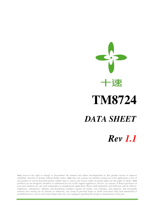 TM8724 tenx technology