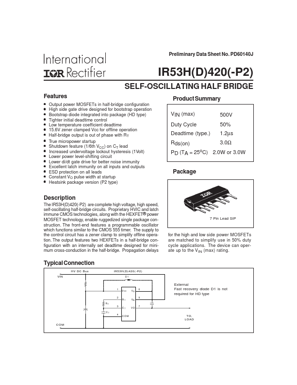 IR53HD420-P2 International Rectifier