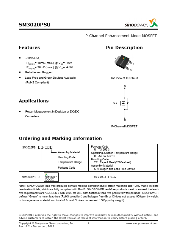 <?=SM3020PSU?> डेटा पत्रक पीडीएफ