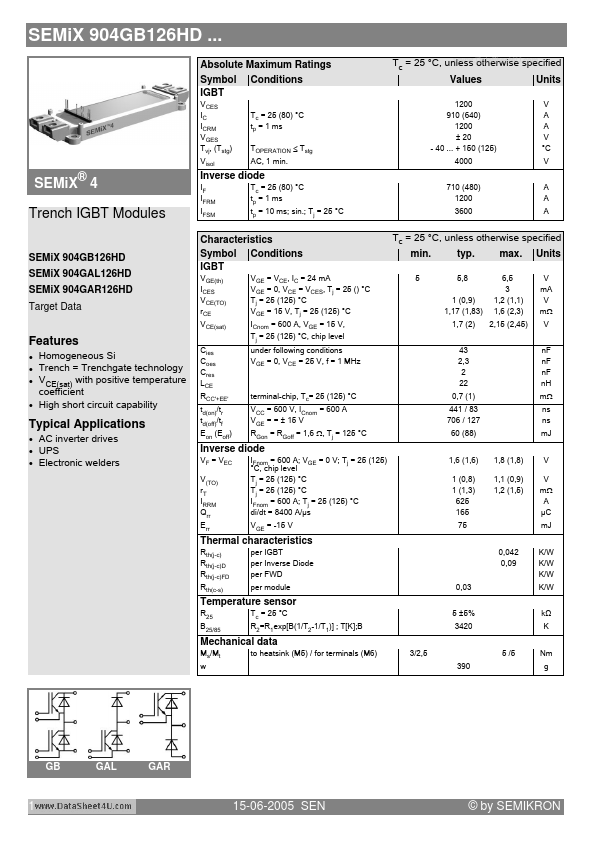 SEMIX904GAR126HD