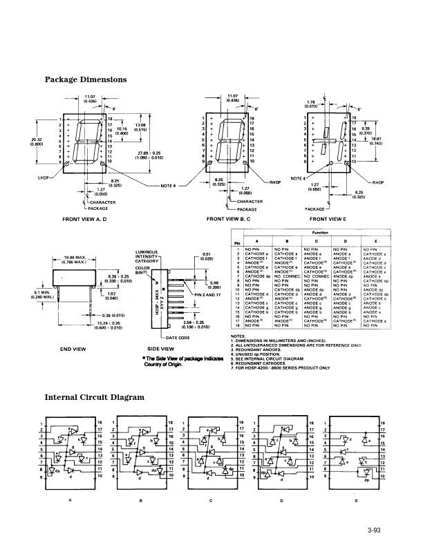 HDSP-3405