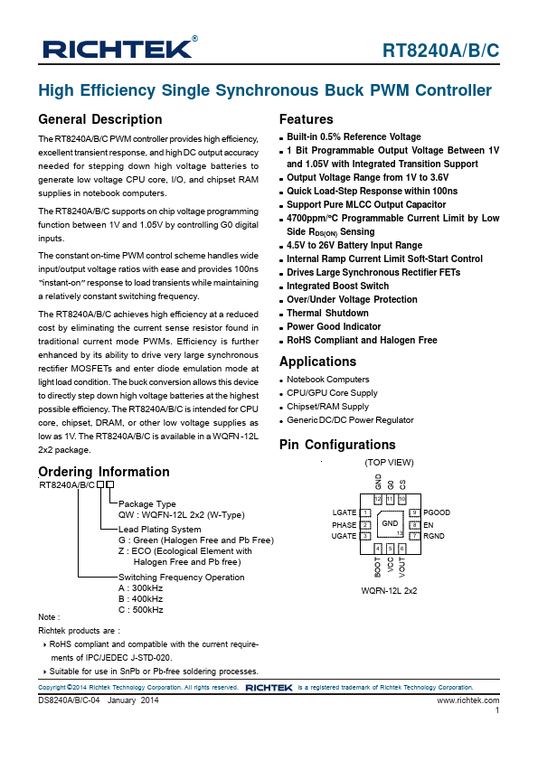 RT8240C Richtek