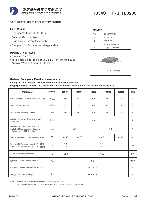 TB38S Jingdao Microelectronics