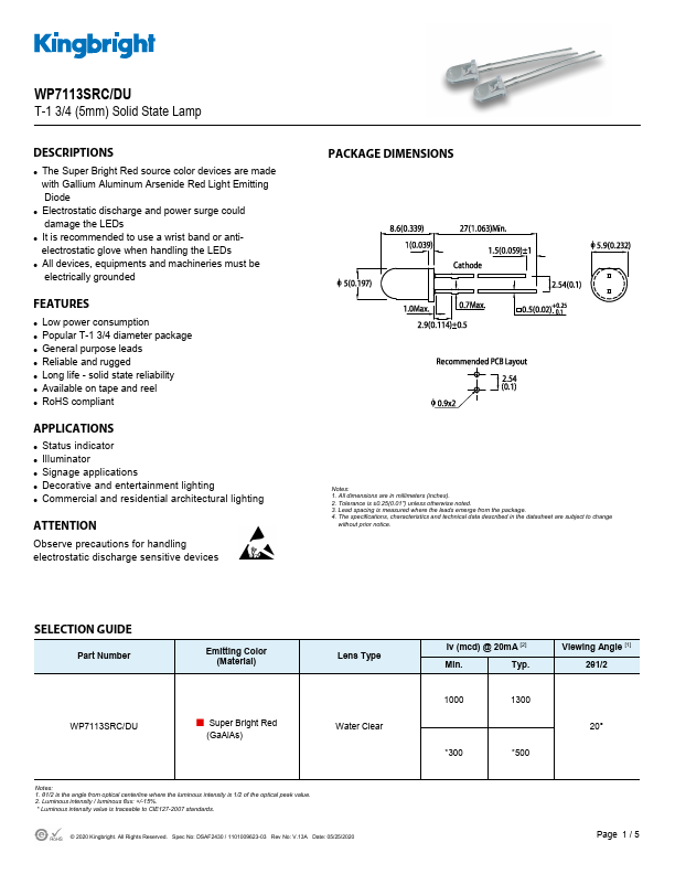 WP7113SRC-DU