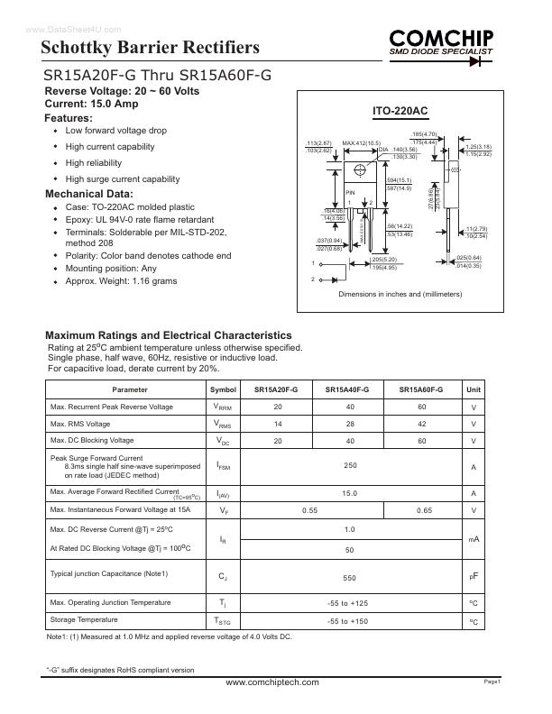 SR15A40F-G