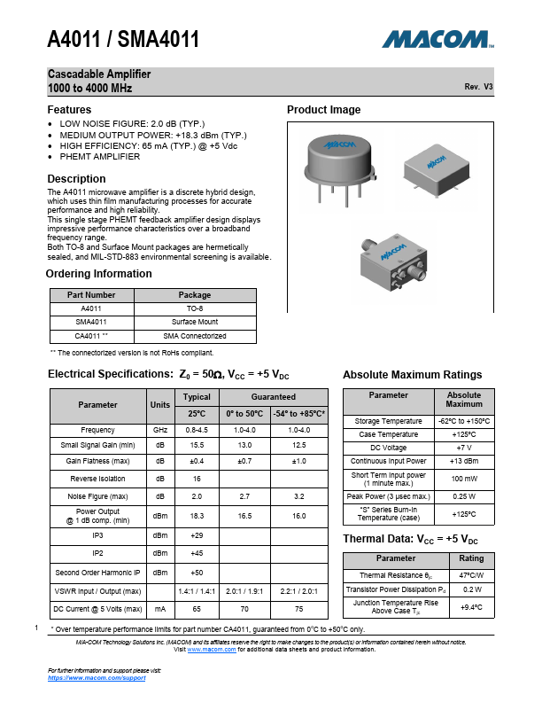 SMA4011 MA-COM