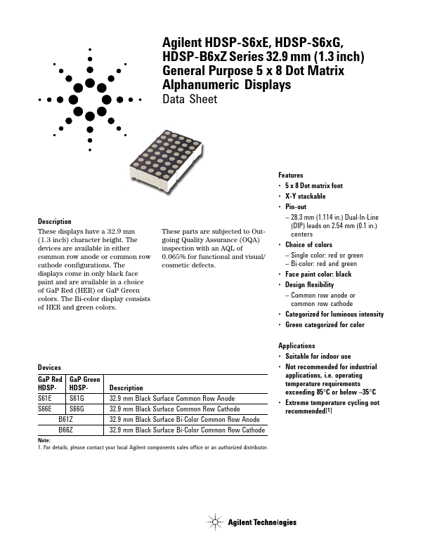 HDSP-S61G