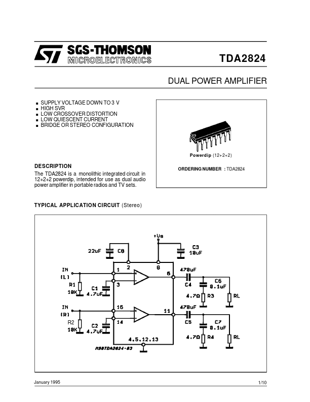 TDA2824