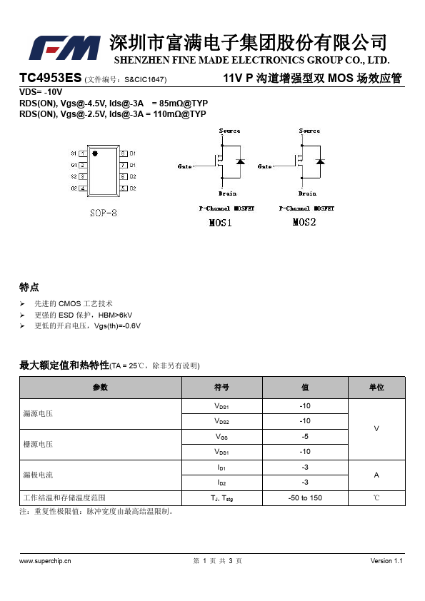 TC4953ES