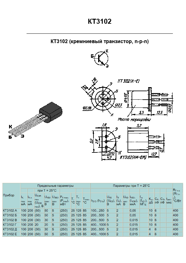 <?=KT3102B?> डेटा पत्रक पीडीएफ