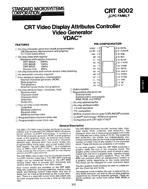 <?=CRT8002A?> डेटा पत्रक पीडीएफ