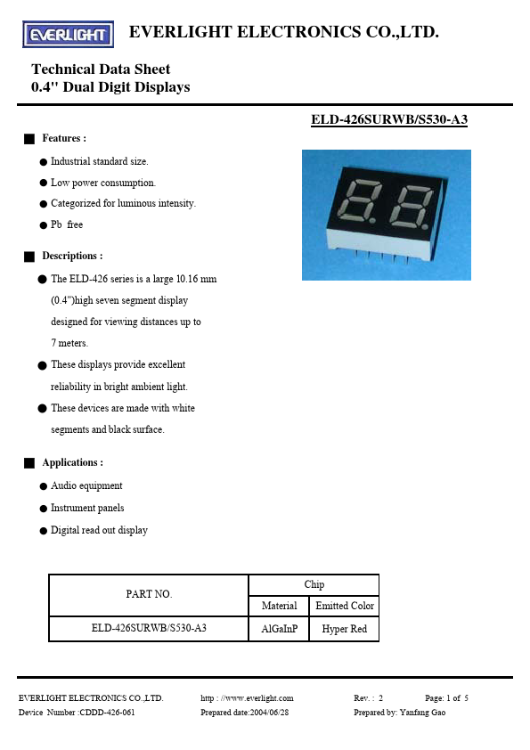 ELD-426SURWB