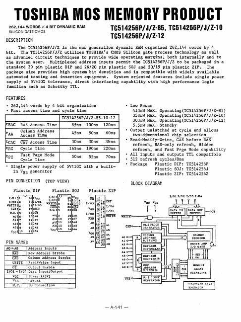 <?=TC514256Z-12?> डेटा पत्रक पीडीएफ