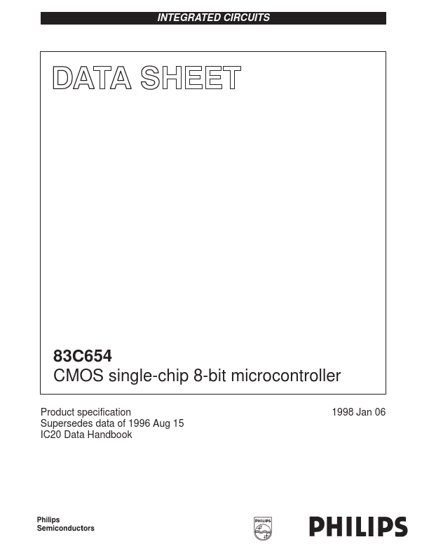 <?=PCB83C654?> डेटा पत्रक पीडीएफ