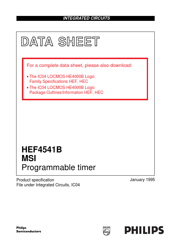 HEF4541B NXP