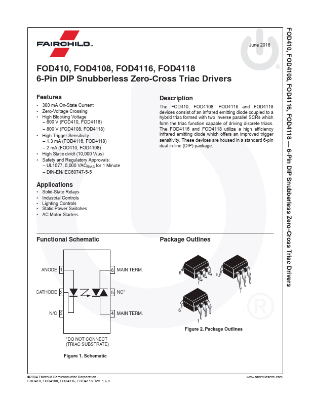 FOD4118 Fairchild Semiconductor