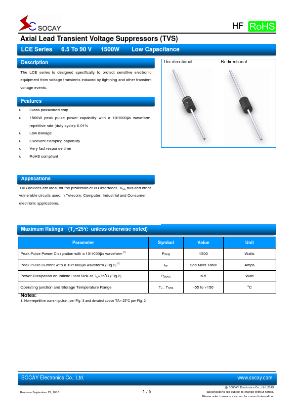 LCE75A SOCAY