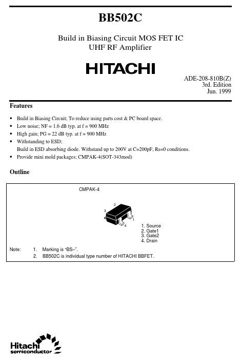 BB502 Hitachi