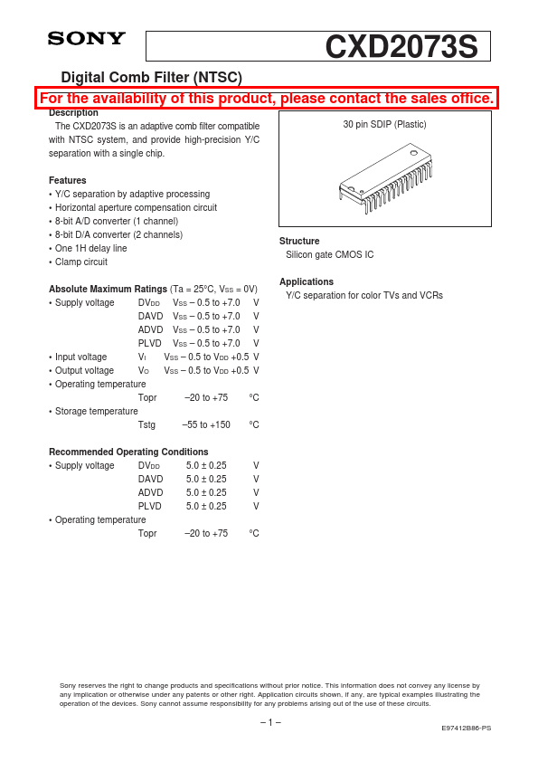 CXD2073S