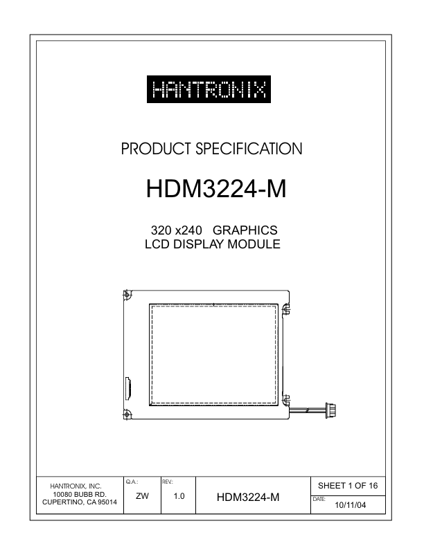 HDM3224-M HANTRONIX
