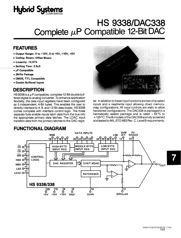 DAC338 Hybrid Systems