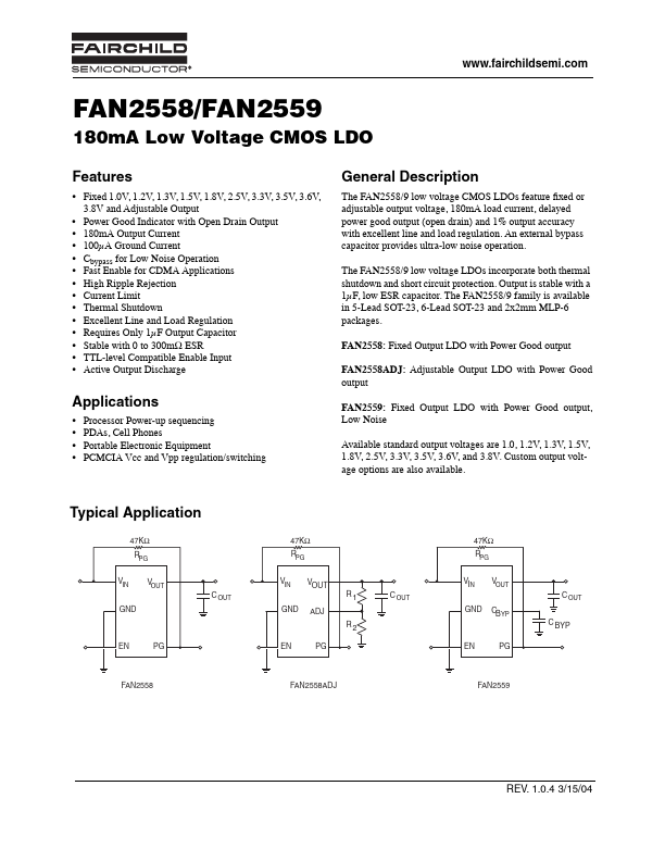 FAN2559 Fairchild Semiconductor
