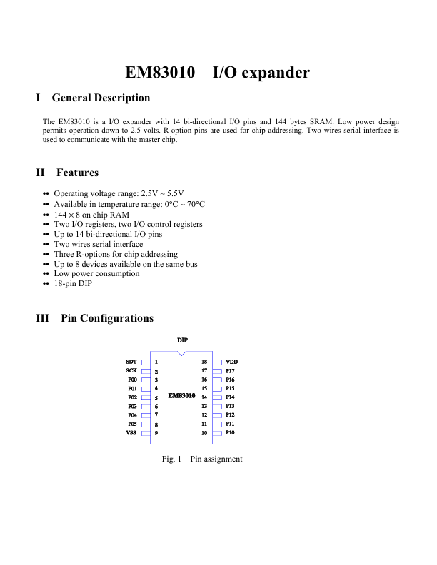 <?=EM83010?> डेटा पत्रक पीडीएफ